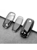 TPU Sleutelhoesje voor Nissan clear 575