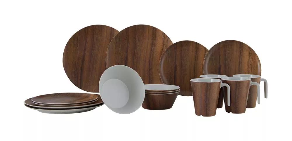 Gimex Wood  Servies  Bruin main product image