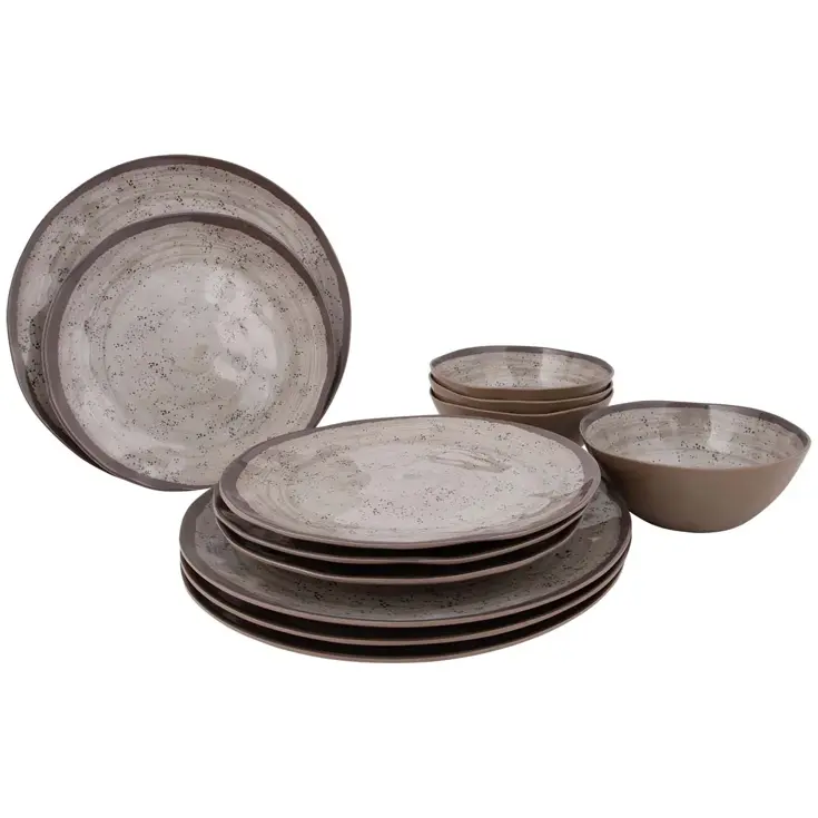 Bo-Camp Servies Halo 12 Stuks