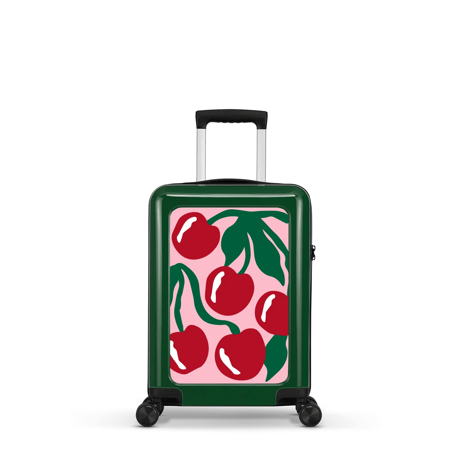 Bhppy  Cherries  Handbagage Koffer  54cm  Donker Groen main product image