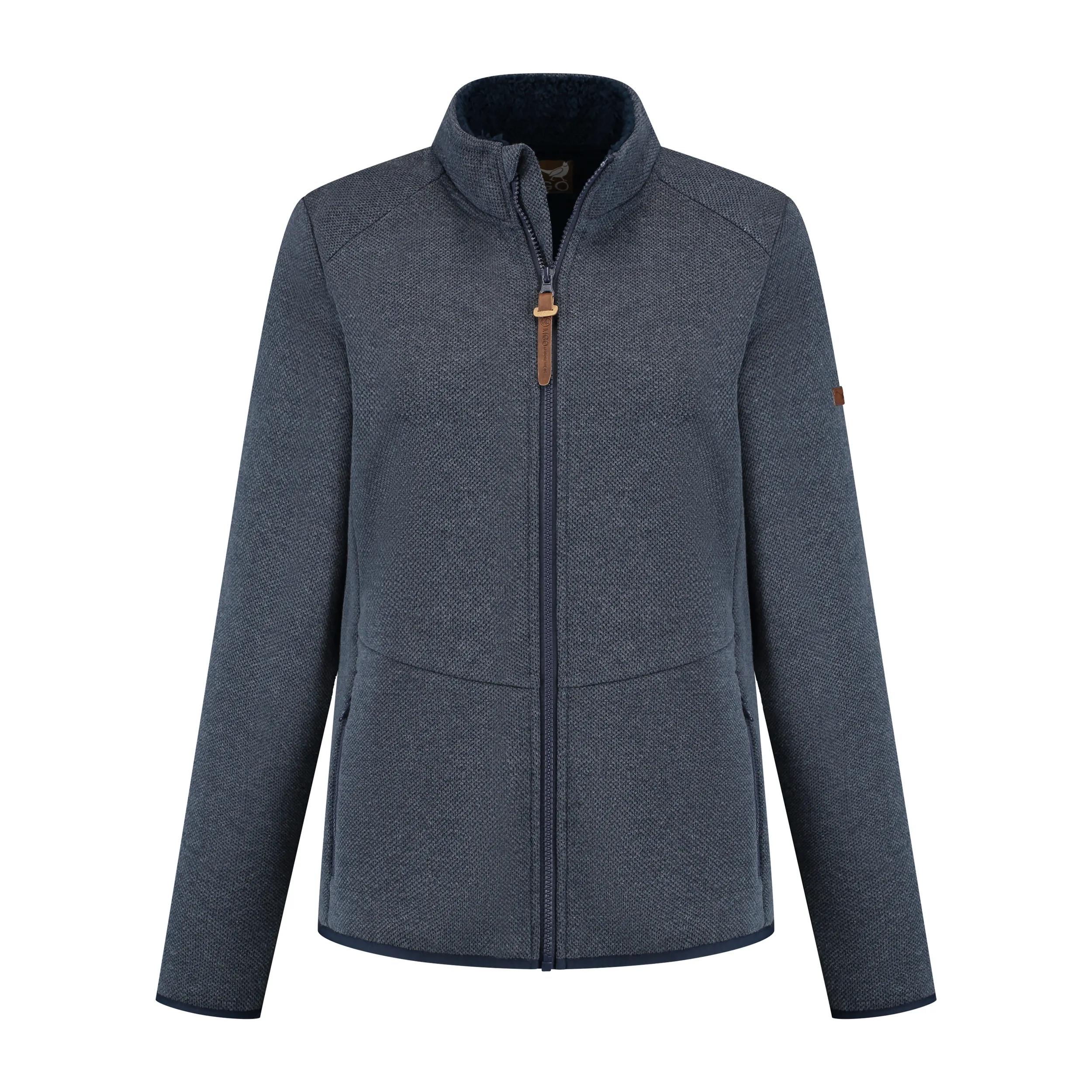 Mgo Tatum  Dames vest  Marineblauw