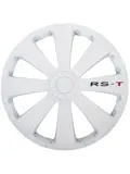 Wieldoppen set - 13 inch - RS-T wit