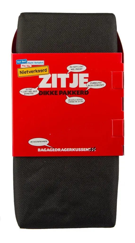 Niet Verkeerd zitkussen - Extra dik - Zwart