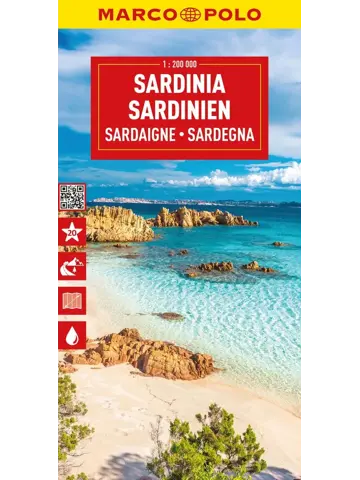 Wegenkaart 15 Sardinië