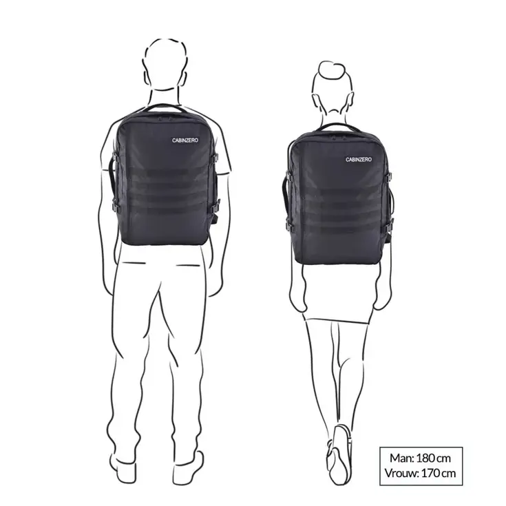 CabinZero Military Reistas / 44 L