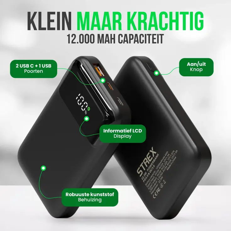 Powerbank 12.000mAh