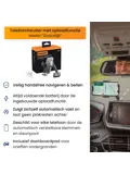 Auto Zuignap met Draadloze Oplader