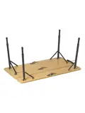 Campout Campingtafel - 120 x 70 cm – Bamboe