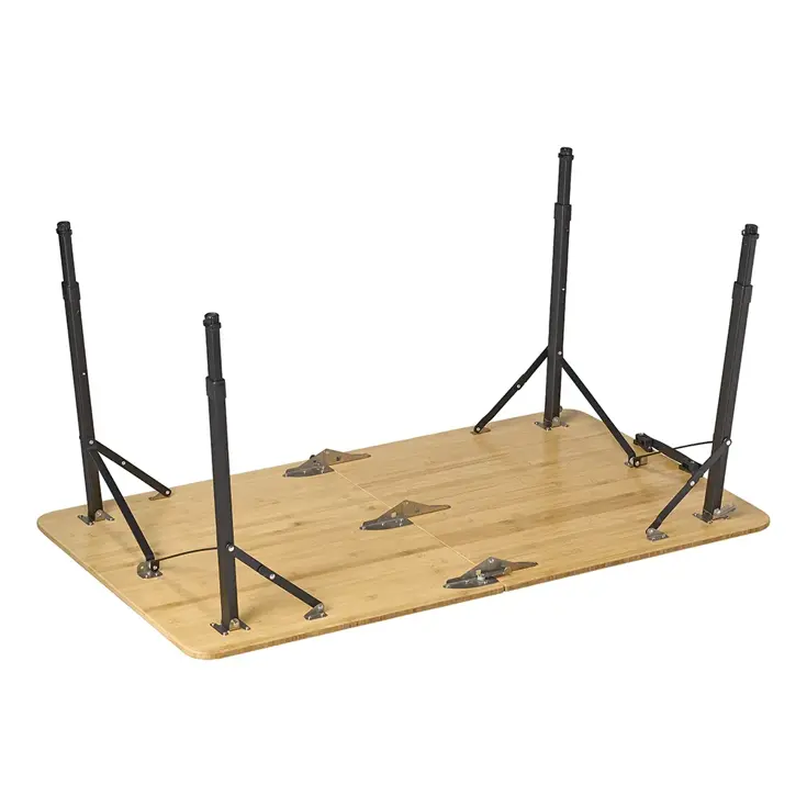 Campout Campingtafel - 120 x 70 cm – Bamboe