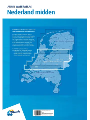 ANWB Wateratlas Nederland Midden