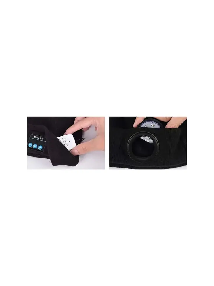 Fedec muts met LED en bluetooth
