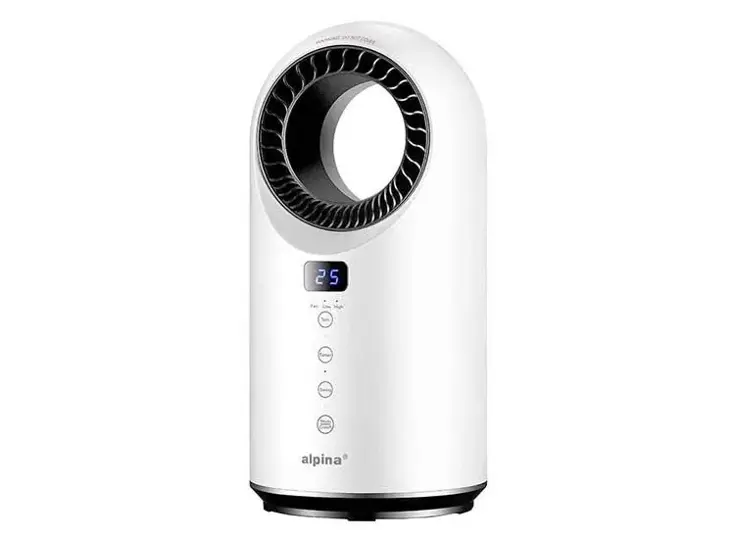 Bladloze ventilatorkachel 1500 W