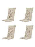 Aria - Kussen hoge rug - Set van 4
