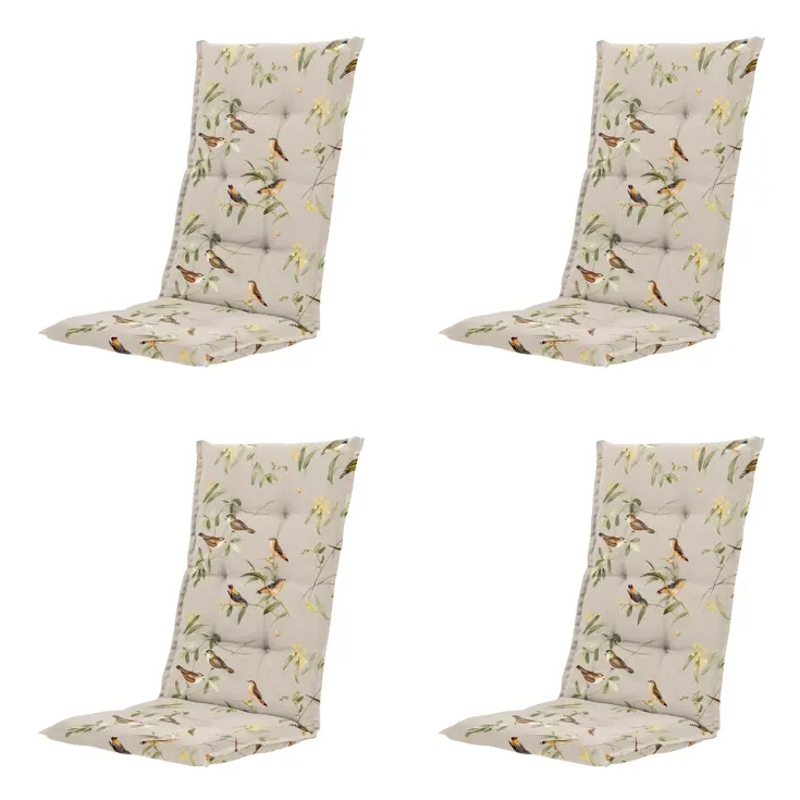 Aria - Kussen hoge rug - Set van 4