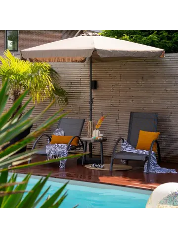 Santos grijs Ligbed Garden Impressions