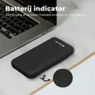 PBS10010B - Zwart - Powerbank - Denver