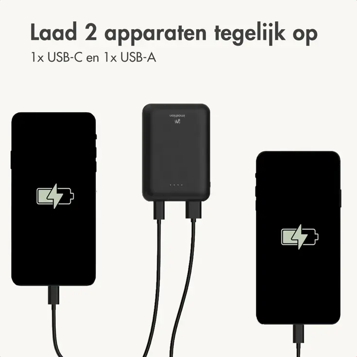 Compact Powerbank 10.000 mAh