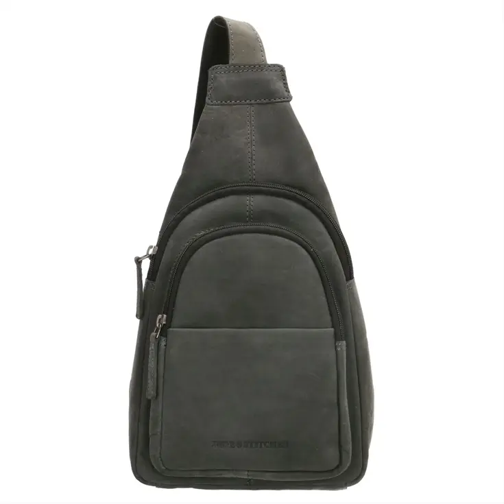 Idaho - Schoudertas / Slingbag - Leer