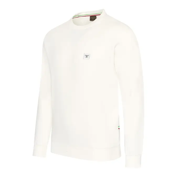 Heren Prato Sweater Cappuccino Italia