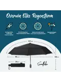 Stormparaplu opvouwbaar - Dubbel doek