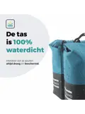 Voltano Rolltop Fietstas Reflectie 50L