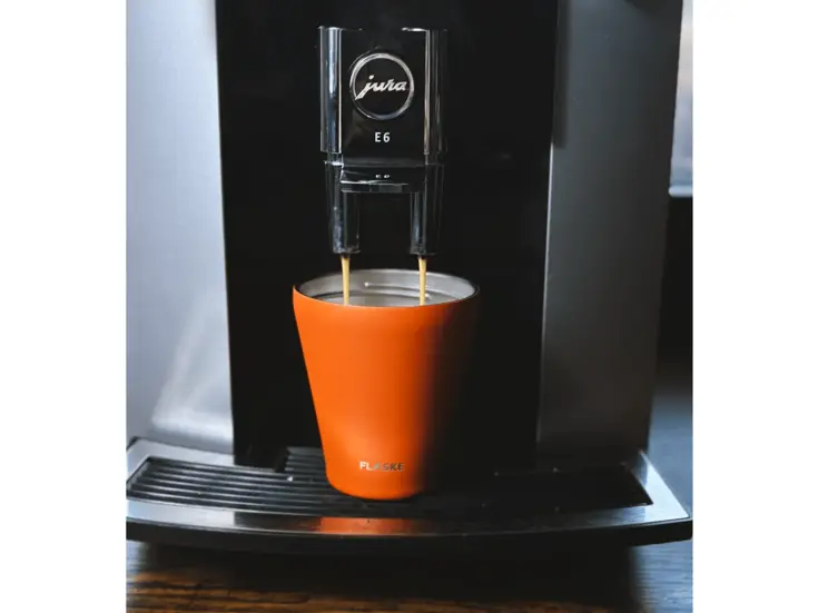 FLASKE 200ML  RVS Koffiebeker to Go