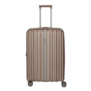 Travelite Paros 4W Trolley M cappuccino Bruin