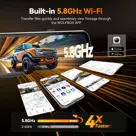 Wolfbox G900 Tripro cabin 3CH 4K Wifi GPS