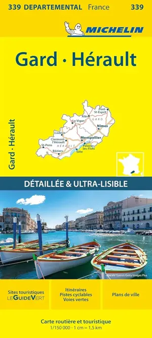Wegenkaart Local 339 Gard - Herault