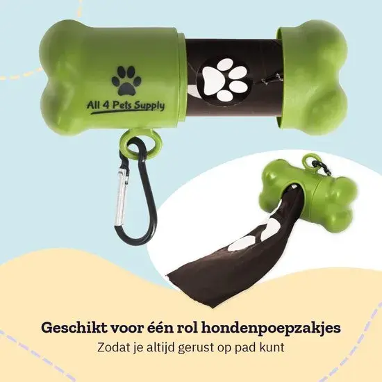 Hondenpoepzakjes houder