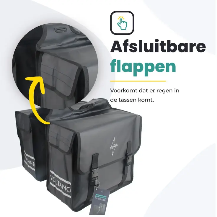 Voltano Dubbele Fietstas City - 35L