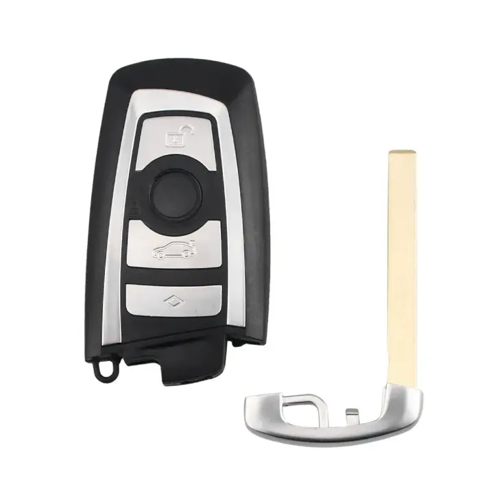 Smart key behuizing 4 knops geschikt voor BMW