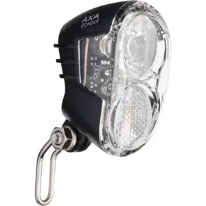 Axa Koplamp Echo 15 Led Naafdynamo Zwart