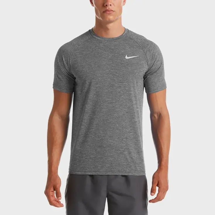 Nike - Zwemshirt Heather Hydroguard - Heren