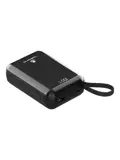 Powerbank 20.000 mAh met ingebouwde kabels