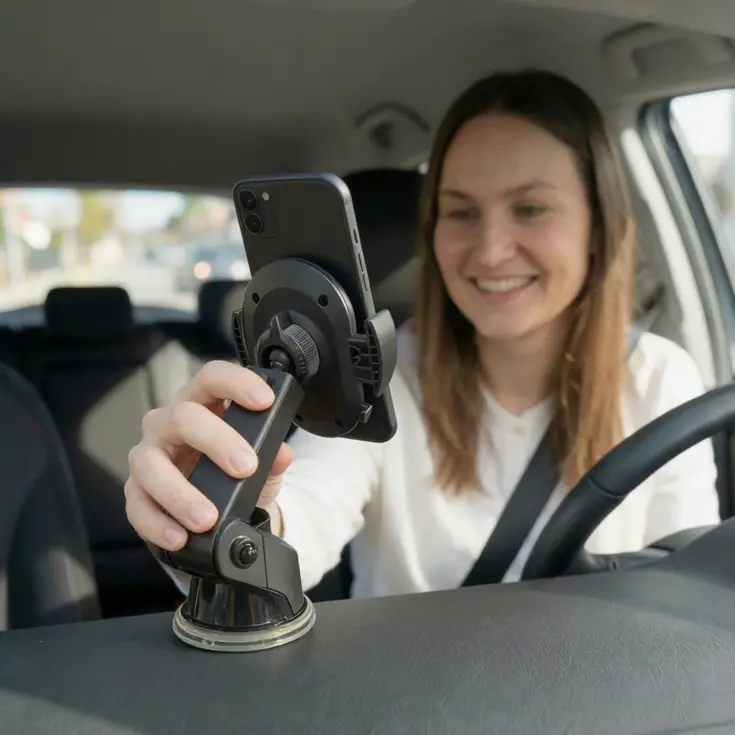 Telefoonhouder Auto voor Dashboard en Raam