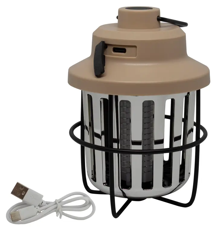 Retro Muggenlamp Oplaadbaar met Vlameffect