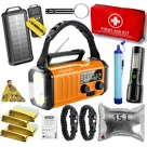 Noodpakket XL met Powerbank-Noodradio-Waterfilter
