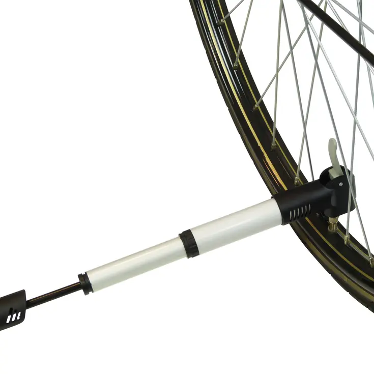 Telescopische fietspomp met handvat