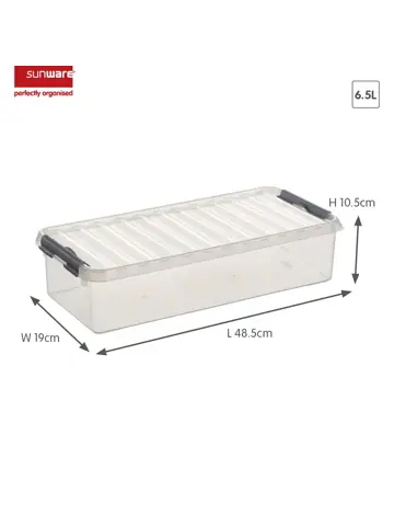 Q-line - Opbergbox - 6,5L - 4-delig