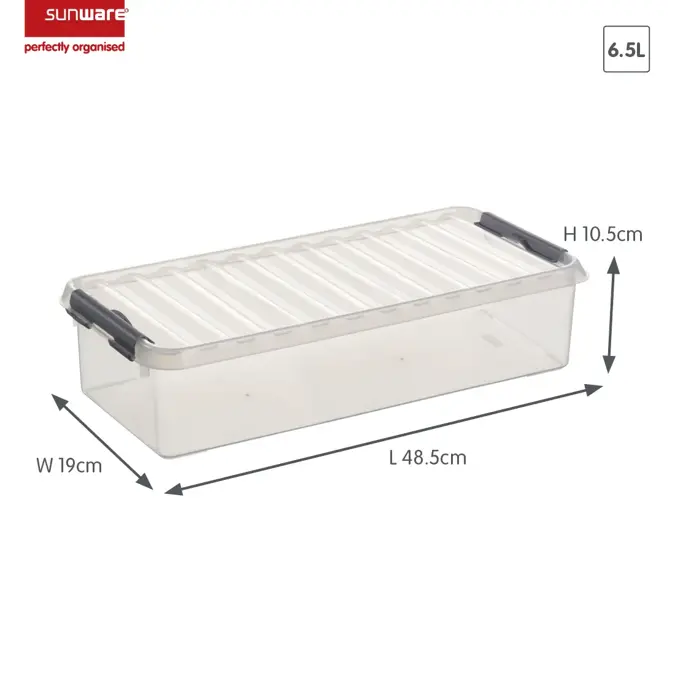 Q-line - Opbergbox - 6,5L - 4-delig