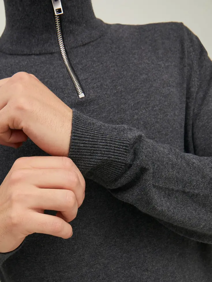 Heren Emil Knit Half Zip