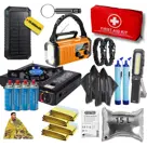 Noodpakket XXL-Noodradio, Kooktoestel & Powerbank