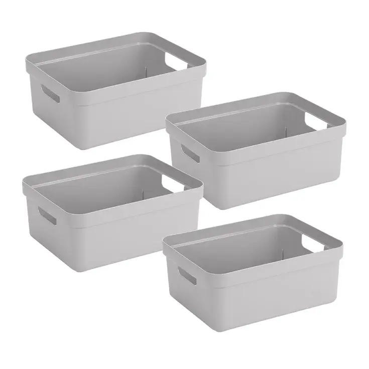 Sigma home - Opbergbox - 24L - 4-delig