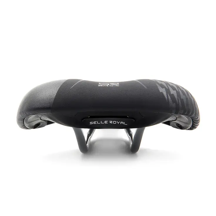 Zwart Unisex Fietszadel voor Kinderfietsen 24 inch