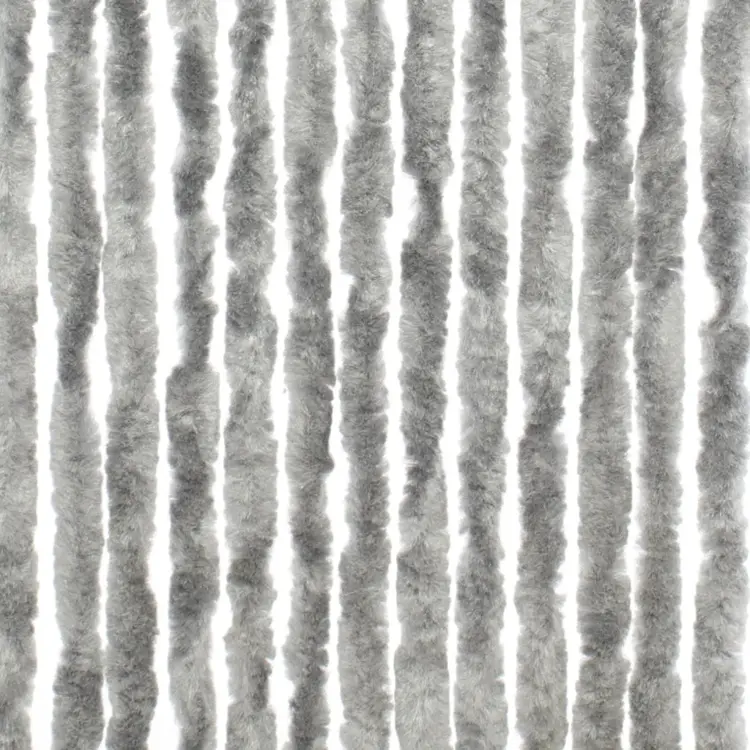 Chenille grijs 56x185cm