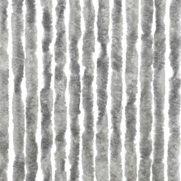 Chenille grijs 56x185cm