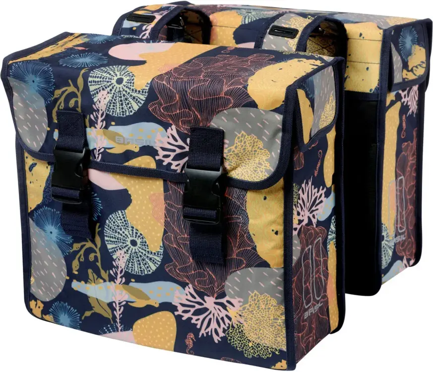 Basil Dubbele fietstas Mara XL Reef 35 liter