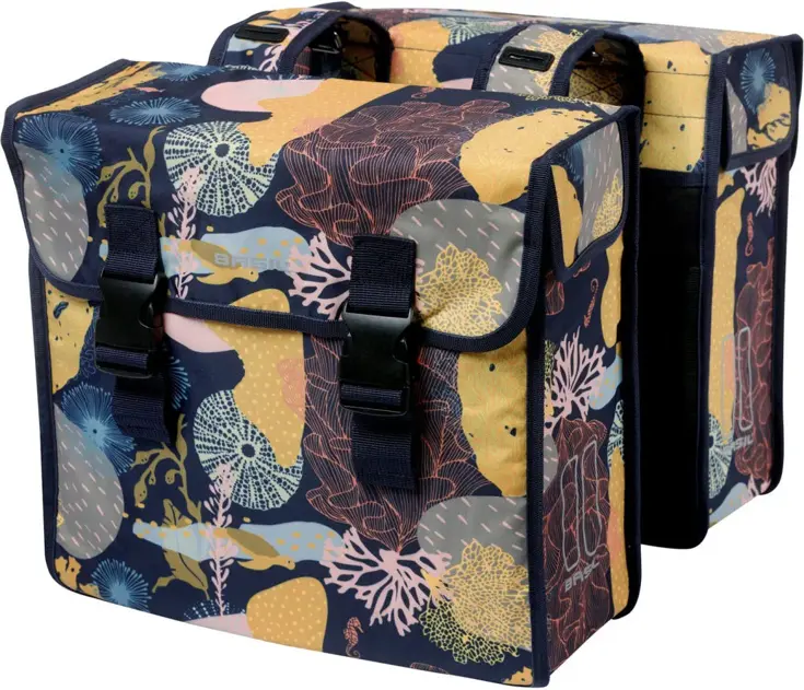 Basil Dubbele fietstas Mara XL Reef 35 liter