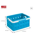 Square - Vouwkrat met handgreep - 24L - 2-dlg